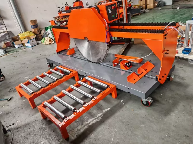 Secans Machina retegentem mirari in Stone Cutting